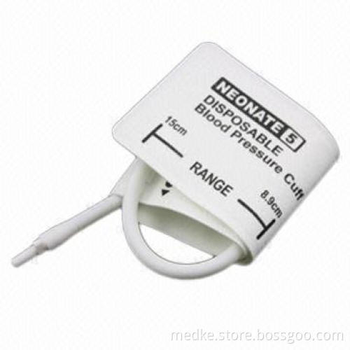 Neonate Disposable NIBP Cuff, Single Tube 8.9-15cm